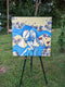 Original art for sale at UGallery.com | Deep Love by Diana Elena Chelaru | $1,450 | acrylic painting | 24' h x 24' w | thumbnail 3