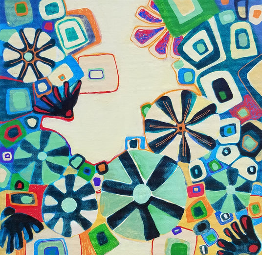 Floral Tapestry by Diana Elena Chelaru |  Artwork Main Image 