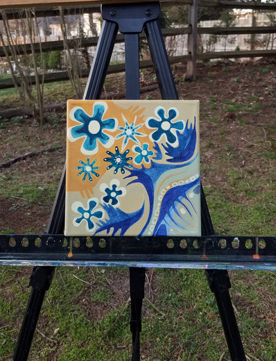 Mixed Flowers by Diana Elena Chelaru |  Context View of Artwork 