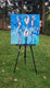 Original art for sale at UGallery.com | Rhythmic Dance by Diana Elena Chelaru | $1,075 | acrylic painting | 24' h x 24' w | thumbnail 3