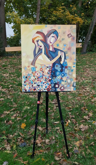 Two Step Dance by Diana Elena Chelaru |  Context View of Artwork 