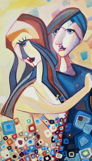 Two Step Dance by Diana Elena Chelaru |   Closeup View of Artwork 