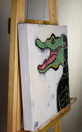 Original art for sale at UGallery.com | Animal Kingdom #5 by Diana Rosa | $725 | acrylic painting | 12' h x 12' w | photo 2