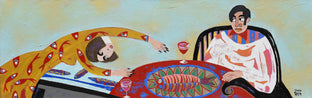 Original art for sale at UGallery.com | Asking You by Diana Rosa | $1,200 | acrylic painting | 12' h x 36' w | photo 1