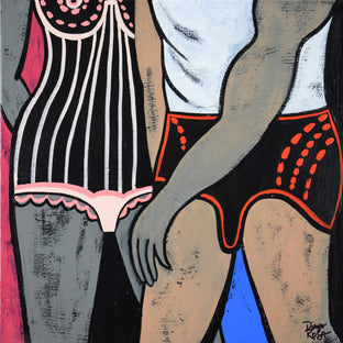 Original art for sale at UGallery.com | Back to You by Diana Rosa | $625 | acrylic painting | 12' h x 12' w | photo 1