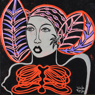 Original art for sale at UGallery.com | Deep in My Bones by Diana Rosa | $625 | acrylic painting | 10' h x 10' w | photo 1