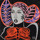 Original art for sale at UGallery.com | Deep in My Bones by Diana Rosa | $625 | acrylic painting | 10' h x 10' w | thumbnail 1