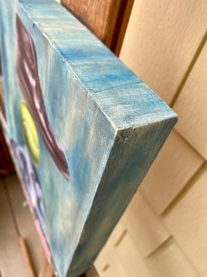 The Human Condition by Diane Flick |  Side View of Artwork 