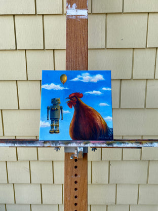 Fancy Meeting You Here by Diane Flick |  Context View of Artwork 