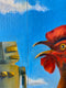 Original art for sale at UGallery.com | Fancy Meeting You Here by Diane Flick | $375 | oil painting | 10' h x 10' w | thumbnail 4