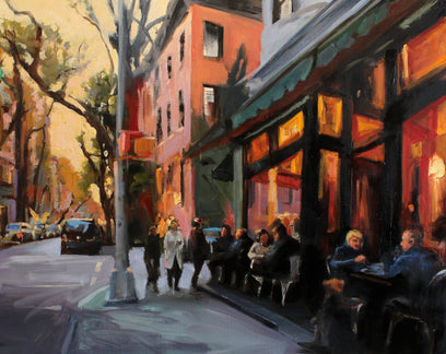Dinnertime in the West Village by Jonelle Summerfield | Artwork Main Image