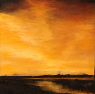 Original art for sale at UGallery.com | Distant Light II by Mandy Main | $1,300 | oil painting | 30' h x 30' w | photo 1