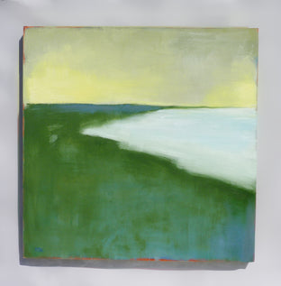 Original art for sale at UGallery.com | Distant Shore by Heidi Hybl | $2,600 | oil painting | 32' h x 32' w | photo 3