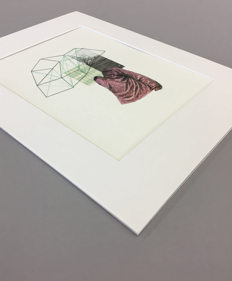 Distant by John Gardner |  Side View of Artwork 