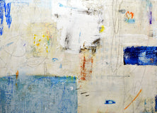 Original art for sale at UGallery.com | Dive In by Julie Weaverling | $1,080 | mixed media artwork | 30' h x 40' w | thumbnail 3
