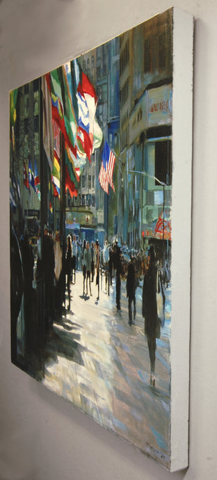 Diversity by Onelio Marrero |  Side View of Artwork 