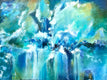 Original art for sale at UGallery.com | Blue Heaven by DL Watson | $4,450 | acrylic painting | 36' h x 48' w | thumbnail 1