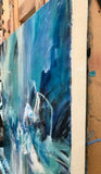 Original art for sale at UGallery.com | Cosmic Force by DL Watson | $1,425 | acrylic painting | 24' h x 24' w | thumbnail 2