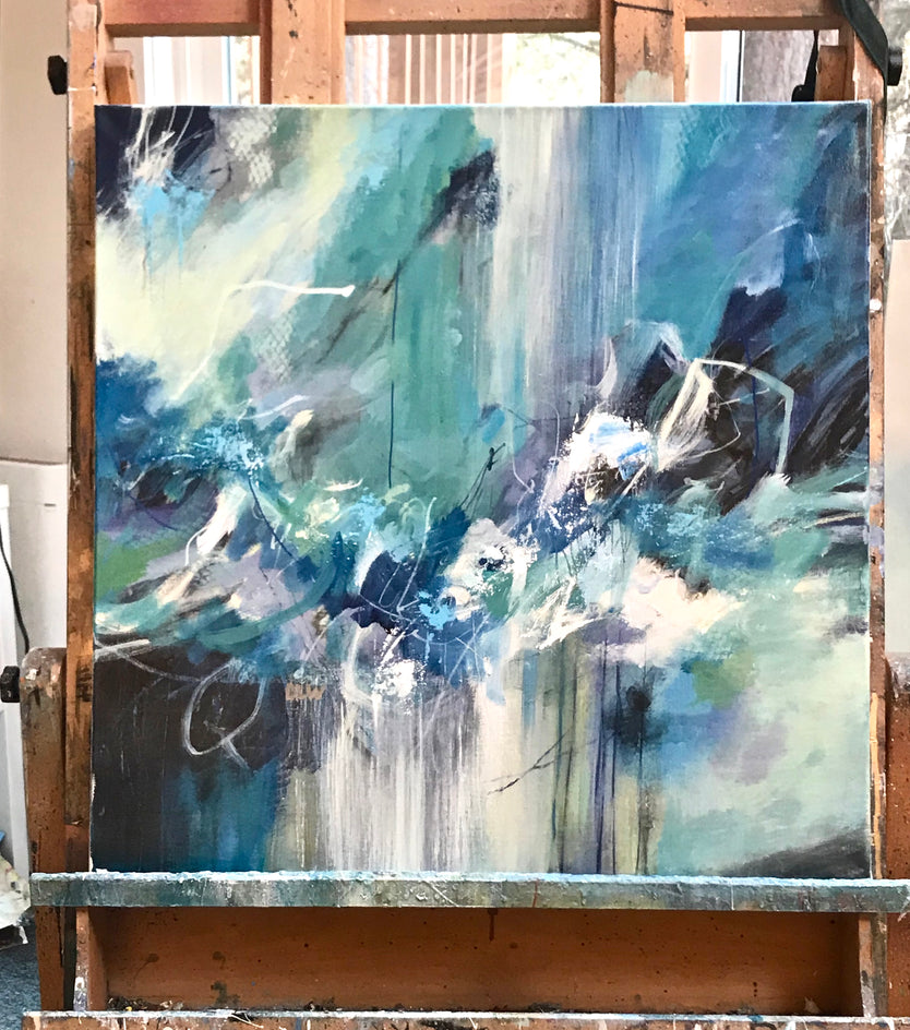 Cosmic Force by DL Watson |  Context View of Artwork 