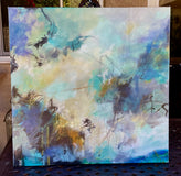 Original art for sale at UGallery.com | Opus 24 by DL Watson | $1,425 | acrylic painting | 24' h x 24' w | thumbnail 3