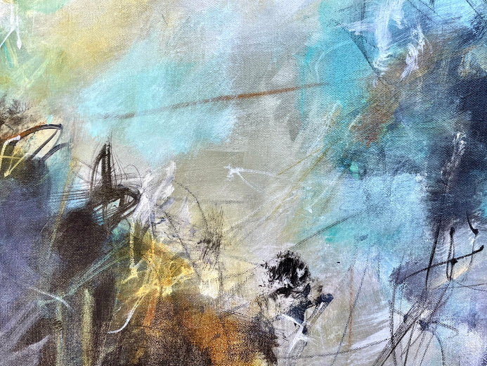 Opus 24 by DL Watson |   Closeup View of Artwork 