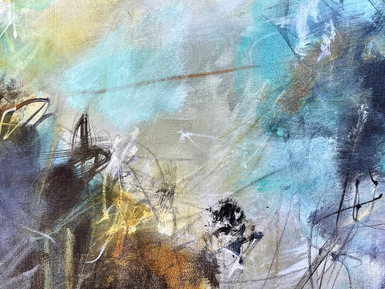 Opus 24 by DL Watson |  Closeup View of Artwork 