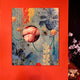 Original art for sale at UGallery.com | Midsummer Dream by Darlene McElroy | $1,050 | mixed media artwork | 20' h x 16' w | thumbnail 3