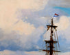 Original art for sale at UGallery.com | Docked in Oban II by Jonelle Summerfield | $950 | oil painting | 24' h x 30' w | thumbnail 2