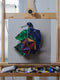 Original art for sale at UGallery.com | Dodecahedron by Daniel Caro | $775 | oil painting | 15.5' h x 15.5' w | thumbnail 3