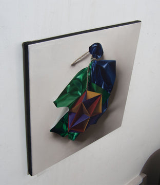 Dodecahedron by Daniel Caro |  Side View of Artwork 