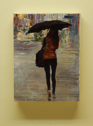 Dodging the Drizzle by Onelio Marrero |  Context View of Artwork 