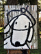 Original art for sale at UGallery.com | Dogcatcher by Jaime Ellsworth | $3,300 | acrylic painting | 48' h x 36' w | thumbnail 3
