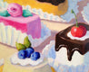 Original art for sale at UGallery.com | Sweet Choices by Pat Doherty | $575 | oil painting | 12' h x 12' w | thumbnail 4