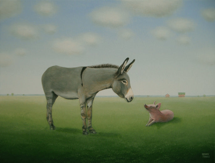 Just Met! by Sharon France |  Artwork Main Image 