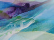 Original art for sale at UGallery.com | Blue Mist and Coffee by Dorothy Dunn | $1,700 | acrylic painting | 28' h x 42' w | thumbnail 4