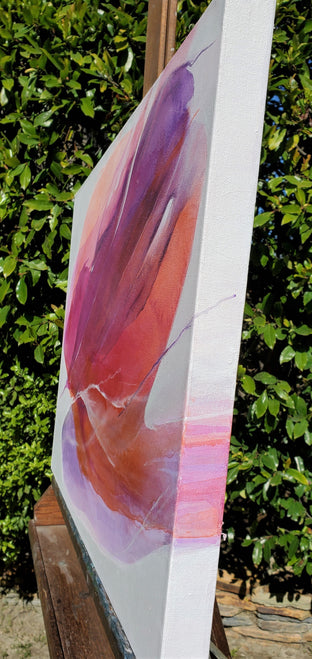 Red Wine and Sunsets by Dorothy Dunn |  Side View of Artwork 