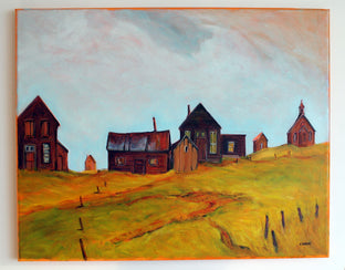 Original art for sale at UGallery.com | Bodie, Silent Sentinels by Doug Cosbie | $475 | oil painting | 16' h x 20' w | photo 3
