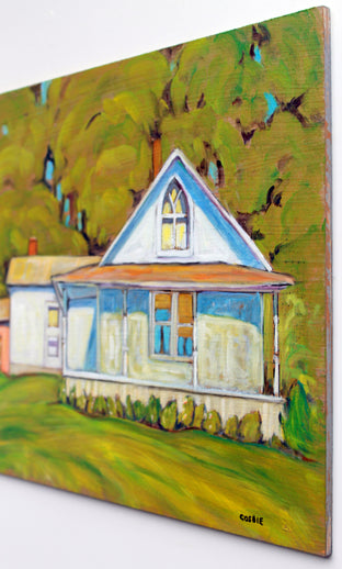 American Gothic House by Doug Cosbie |  Side View of Artwork 