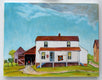 Original art for sale at UGallery.com | Amish Farmhouse by Doug Cosbie | $575 | oil painting | 14' h x 18' w | thumbnail 3