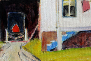 Amish Farmhouse by Doug Cosbie |   Closeup View of Artwork 