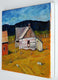 Original art for sale at UGallery.com | Blue Ridge Mountains Farm by Doug Cosbie | $350 | oil painting | 10' h x 12' w | thumbnail 2