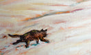 Original art for sale at UGallery.com | Christmas Morning by Doug Cosbie | $425 | oil painting | 14' h x 18' w | thumbnail 4