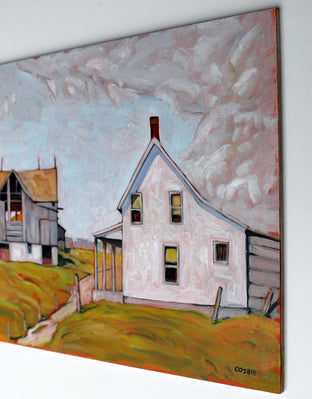 De Kalb Junction Farm by Doug Cosbie |  Side View of Artwork 