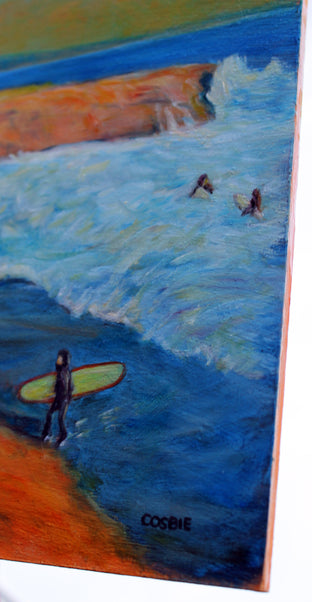 Evening, Lighthouse Point, Santa Cruz - Commission by Doug Cosbie |  Context View of Artwork 