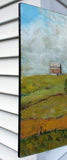 Original art for sale at UGallery.com | Fields and Barn, Homer, NY by Doug Cosbie | $500 | oil painting | 11' h x 14' w | thumbnail 2
