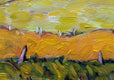 Original art for sale at UGallery.com | Fields and Barn, Homer, NY by Doug Cosbie | $500 | oil painting | 11' h x 14' w | thumbnail 4