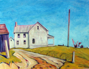 Original art for sale at UGallery.com | Frederick, Maryland Farm by Doug Cosbie | $425 | oil painting | 14' h x 18' w | photo 1