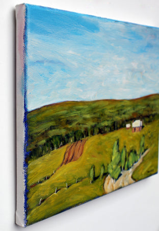 Near Great Meadow, Virginia by Doug Cosbie |  Side View of Artwork 