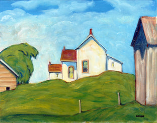 Original art for sale at UGallery.com | Ontario Farm - Ottawa Valley by Doug Cosbie | $375 | oil painting | 11' h x 14' w | photo 1