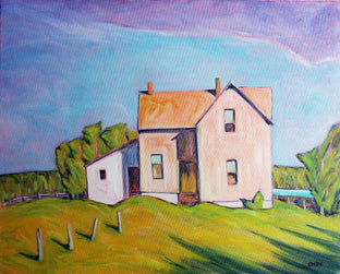 Original art for sale at UGallery.com | Ottawa Valley Farm by Doug Cosbie | $475 | oil painting | 16' h x 20' w | photo 1